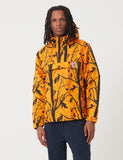 Carhartt-WIP Nimbus Half-Zip Jacke (mit Fleece-Futter) - Camo Baum orange