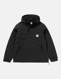 Carhartt-WIP Nimbus Jacke Half-Zip (mit Fleece-Futter) - Schwarz