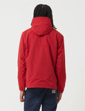 Carhartt-WIP Nimbus Half-Zip Jacke (mit Fleece-Futter) - Explosion Red