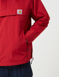 Carhartt-WIP Nimbus Half-Zip Jacke (mit Fleece-Futter) - Explosion Red