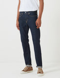 Edwin 'Made in Japan' Kaihara Selvage 12 Unzen Jeans (Slim Tapered) - Blau Rinsed