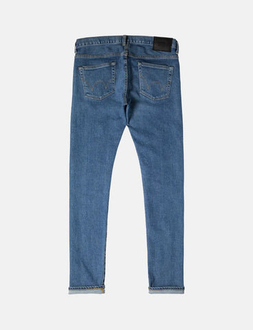 Edwin 'Made in Japan' Kaihara Selvage 12 Unzen Jeans (Slim Tapered) - Blau Mid-Gebraucht