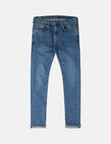 Edwin 'Made in Japan' Kaihara Selvage 12 Unzen Jeans (Slim Tapered) - Blau Mid-Gebraucht