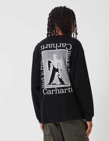 Carhartt-WIP-Stiftung T-Shirt - Schwarz / Weiß