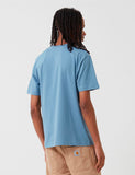 Carhartt-WIP Silkworm T-Shirt - Mossa Blau