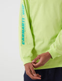 Carhartt-WIP Inter Langarm-T-Shirt - Lime