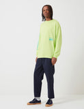 Carhartt-WIP Inter Langarm-T-Shirt - Lime