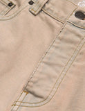 Carhartt-WIP Newel Denim Shorts - Blau, Sand Blass