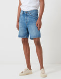 Carhartt-WIP Newel Denim Shorts - Blau, Abgenutzte Blass