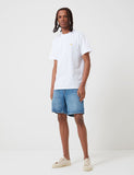 Carhartt-WIP Newel Denim Shorts - Blau, Abgenutzte Blass