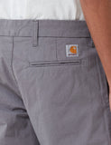 Carhartt-WIP Sid Pant Chino (Stretch Popeline) - Shiver Rinsed