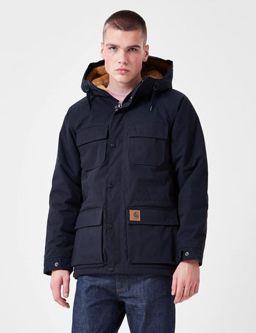 Carhartt-WIP Mentley Jacke - Dunkelmarineblau