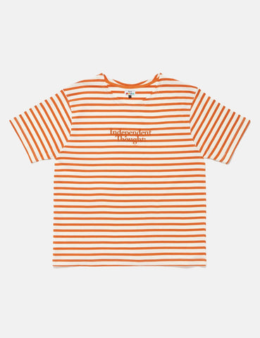 SCRT unabhängigen Gedanken Breton T-Shirt - Rust Red