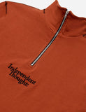 SCRT unabhängigen Gedanken Sweater - Rust Rot / Schwarz