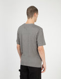 Calvin Klein-Monogramm-Kasten-Logo T-Shirt - Grau Heather