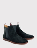 Hudson Tamper Suede Chelsea Boot - Black