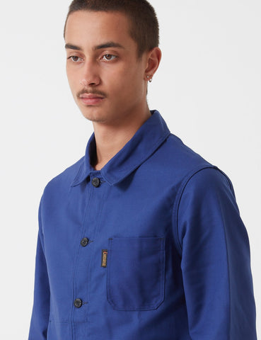 Le Laboureur Cotton Work Jacket - Navy