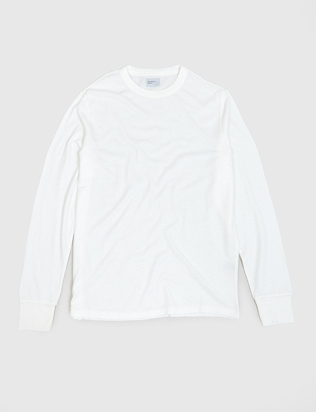 Les Basics Le Long Sleeve T-Shirt - Weiß