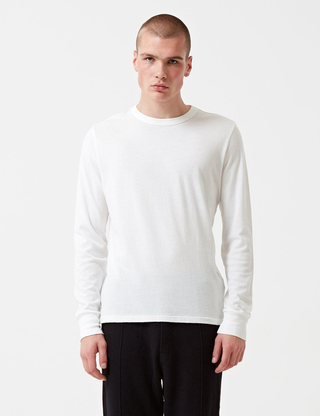 Les Basics Le Long Sleeve T-Shirt - Weiß