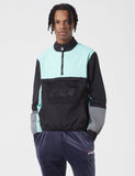 Fila Tyler 1/4 Zip Jacke - Schwarz