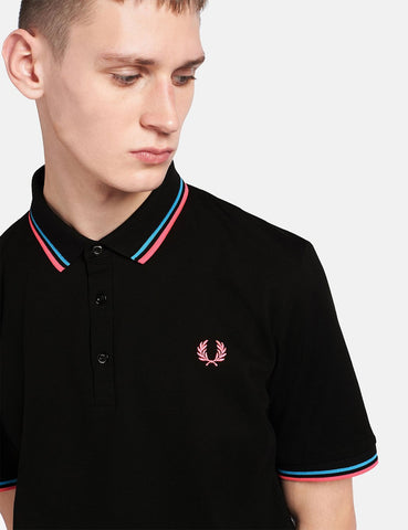 Fred Perry Made in Japan-Polo-Hemd - Schwarz