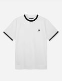 Fred Perry Raglan Sweat Top T-Shirt - Schneewittchen