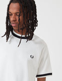 Fred Perry Raglan Sweat Top T-Shirt - Schneewittchen