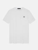 Fred Perry mit Taschen Pique T-Shirt - Schneewittchen