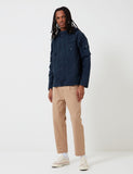 Barbour x Engineered Garments Cowen Casual-Jacke aus gewaschenem - Marine-Blau