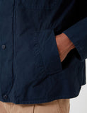 Barbour x Engineered Garments Cowen Casual-Jacke aus gewaschenem - Marine-Blau