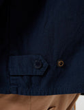 Barbour x Engineered Garments Cowen Casual-Jacke aus gewaschenem - Marine-Blau