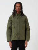 Barbour x Engineered Garments Cowen Casual-Jacke aus gewaschenem - Olive