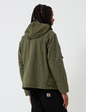 Barbour x Engineered Garments Cowen Casual-Jacke aus gewaschenem - Olive