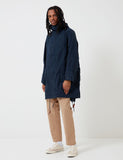 Barbour x Engineered Garments Gewaschene Highland Parka - Marine-Blau