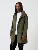 Barbour x Engineered Garments Gewaschene Highland Parka - Olive