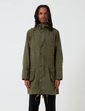 Barbour x Engineered Garments Gewaschene Highland Parka - Olive