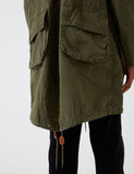 Barbour x Engineered Garments Gewaschene Highland Parka - Olive