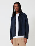 Barbour x Engineered Garments Graham Gewaschene Casual-Jacke - Marine-Blau