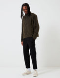 Barbour x Engineered Garments Gewaschene Graham Casual-Jacke - Olive