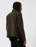 Barbour x Engineered Garments Gewaschene Graham Casual-Jacke - Olive