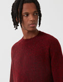 Barbour Netherton Knit Sweatshirt - Merlot