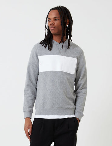 Barbour Herbrides Sweatshirt (White Label) - Grau melierte