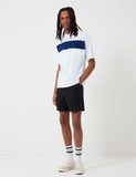 Barbour Cove Twill Short (White Label) - Marine-Blau