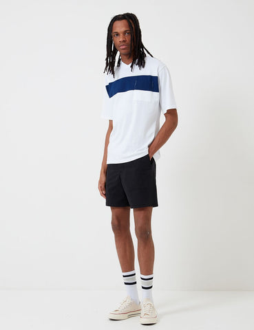 Barbour Cove Twill Short (White Label) - Marine-Blau