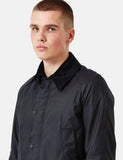 Barbour Ashby Wax Jacket - Schwarz