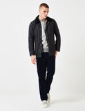 Barbour Ashby Wax Jacket - Schwarz