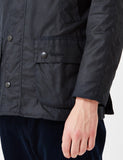 Barbour Ashby Wax Jacket - Schwarz