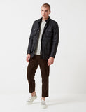 Barbour Corbridge Wax Jacket - Black