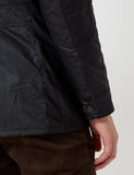 Barbour Corbridge Wax Jacket - Black