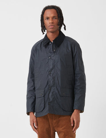 Barbour Leicht Ashby Wax - Royal Navy Blau